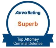 Avvo Rating - Top Attorney Criminal Defense Icon