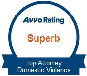 Avvo Rating Top Attorney Domestic Violence Icon